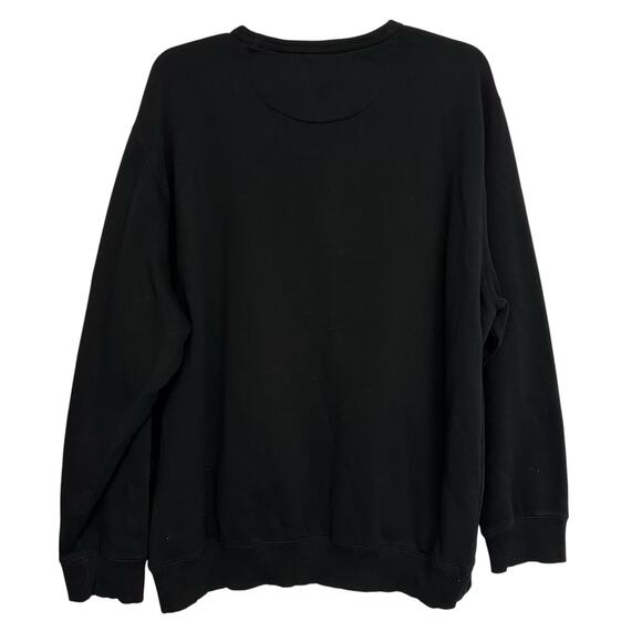 2/$30 French Connection Plus Crewneck Sweatshirt Black Logo Big Tall Size 4XL - Picture 9 of 12